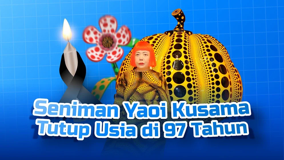 Yayoi Kusama Meninggal Dunia di Usia 97 Tahun, Kenali Sosok Sang Ratu Polkadot