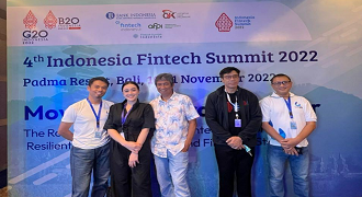 Sambut Semangat Kolaboratif Ekonomi Digital, UangMe hadiri Indonesia Fintech Summit 2022 di Bali